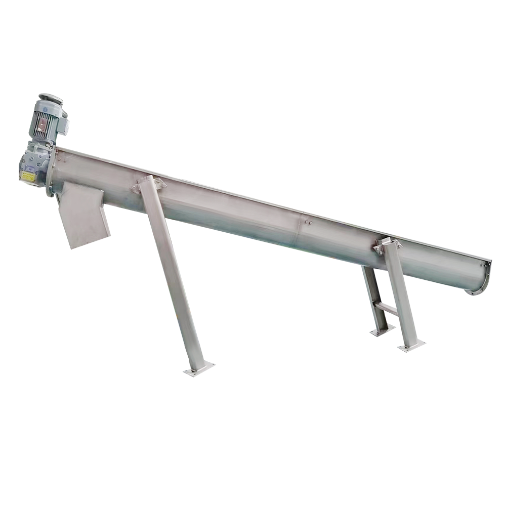 Volledig automatisch slib Axleless Spiral transportband QXWZ